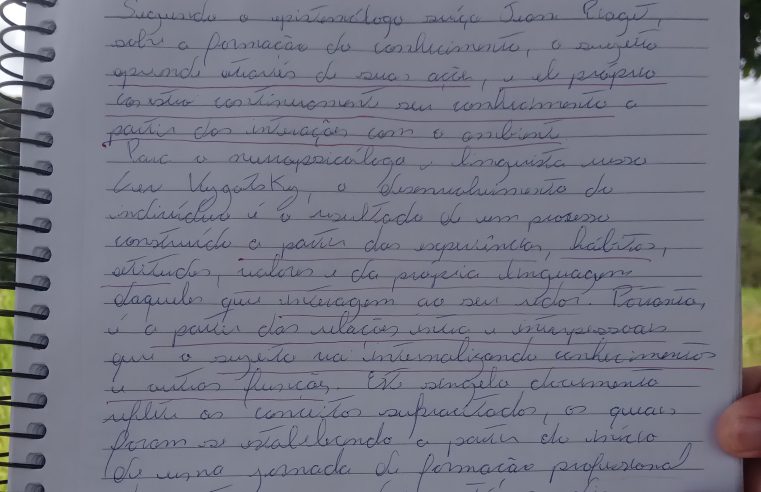 blog: construindo continuamente o conhecimento a partir das interações com o ambiente